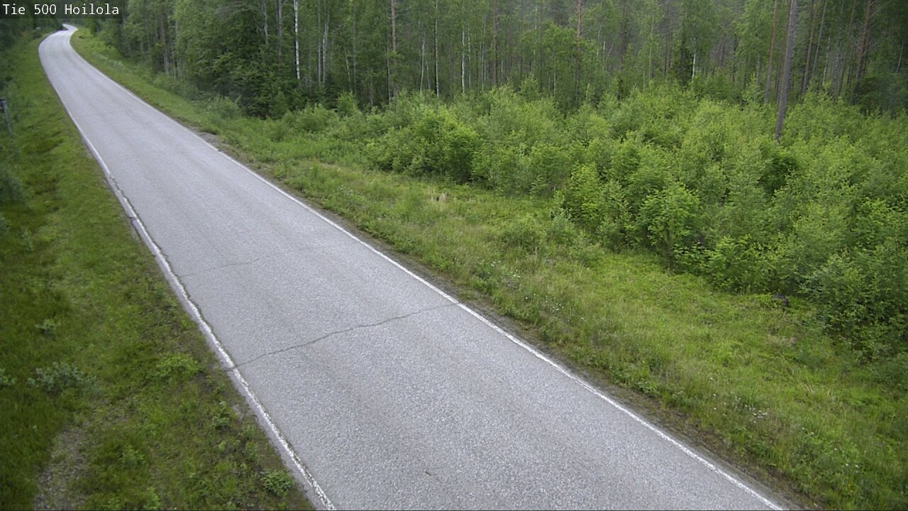 Weather Camera Image Väg 500 Joensuu, Hoilola, Joensuu, Pohjois-Karjala