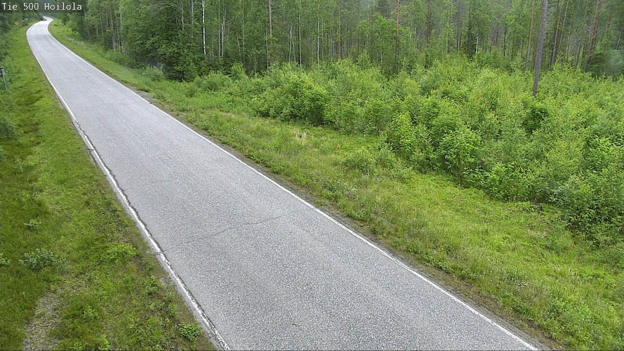 Weather Camera Image Väg 500 Joensuu, Hoilola, Joensuu, Pohjois-Karjala