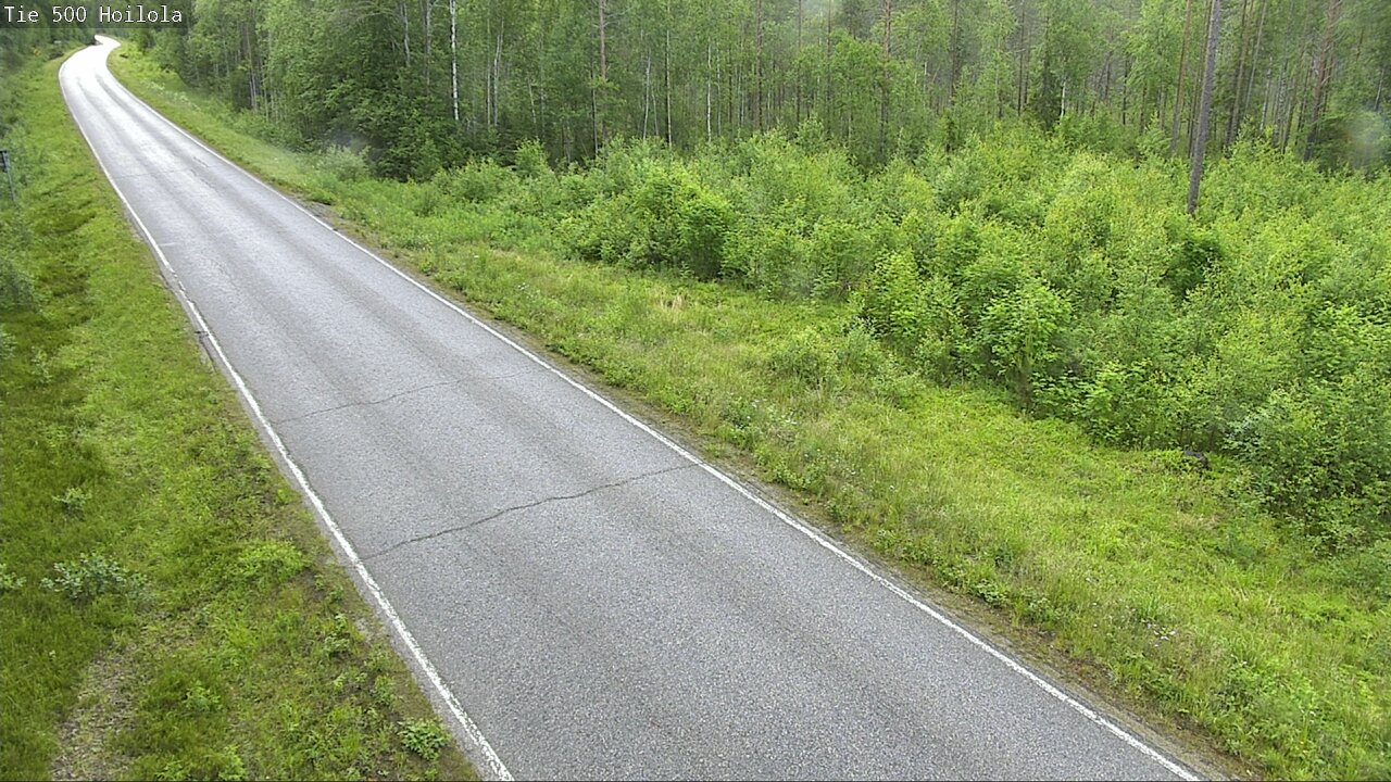 Weather Camera Image Väg 500 Joensuu, Hoilola, Joensuu, Pohjois-Karjala