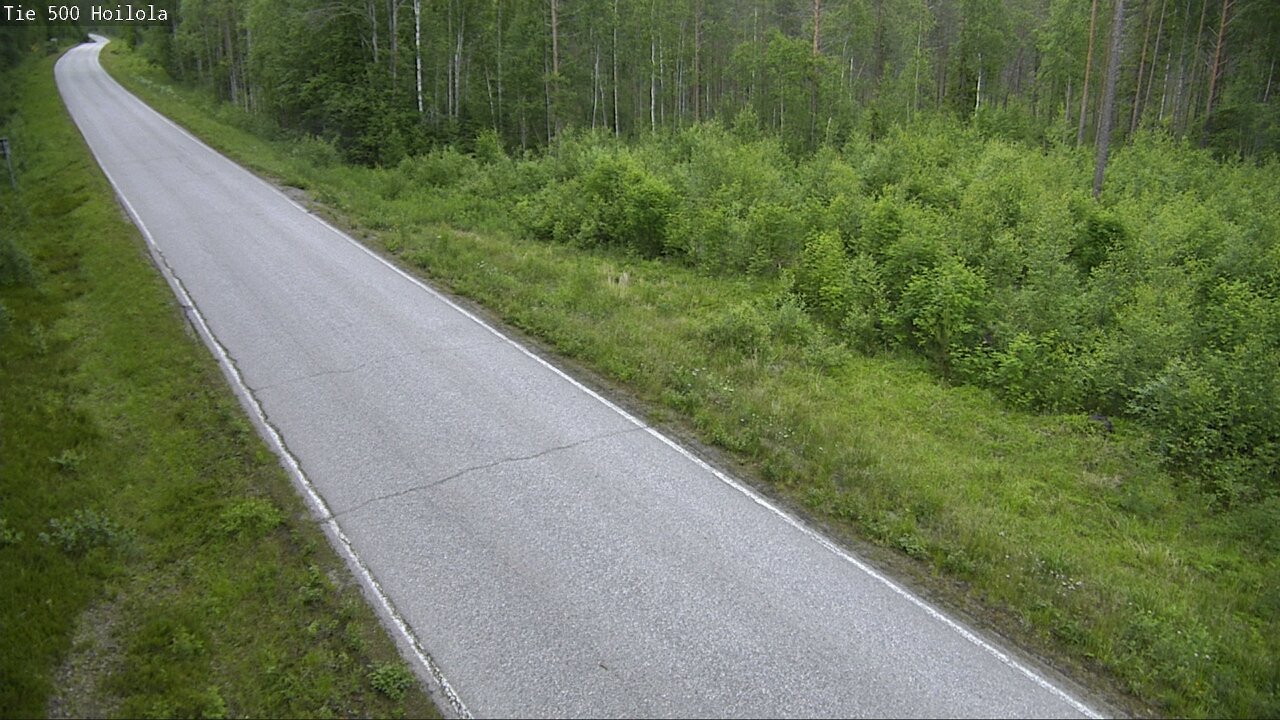 Weather Camera Image Väg 500 Joensuu, Hoilola, Joensuu, Pohjois-Karjala