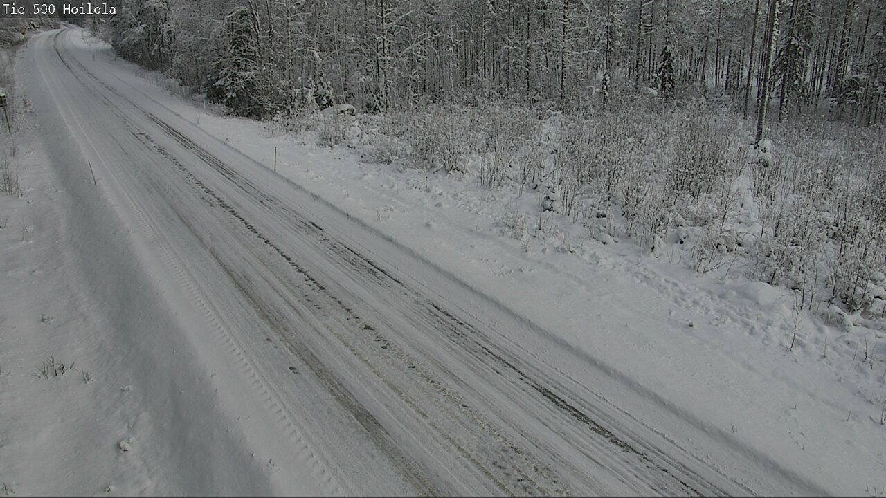 Weather Camera Image Road 500 Joensuu, Hoilola, Joensuu, Pohjois-Karjala