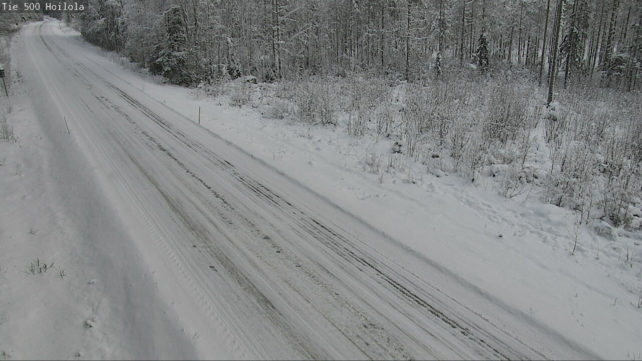 Weather Camera Image Road 500 Joensuu, Hoilola, Joensuu, Pohjois-Karjala