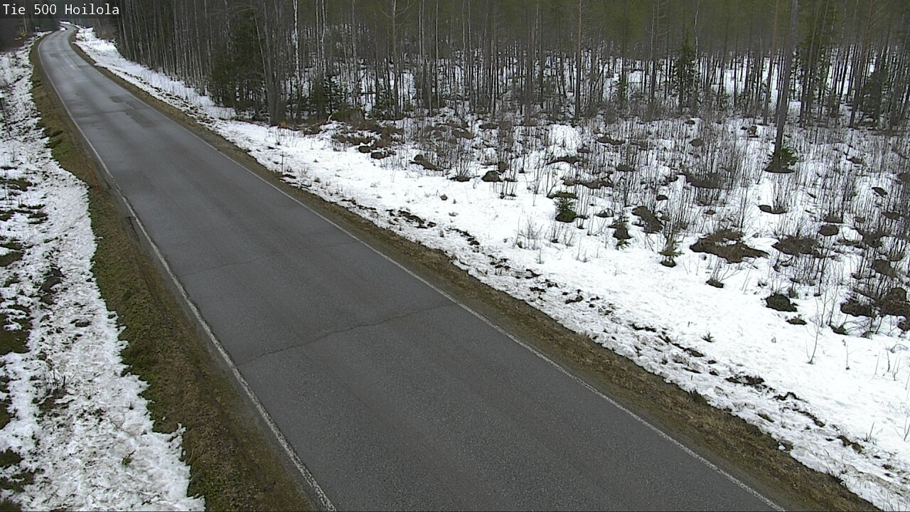 Weather Camera Image Road 500 Joensuu, Hoilola, Joensuu, Pohjois-Karjala
