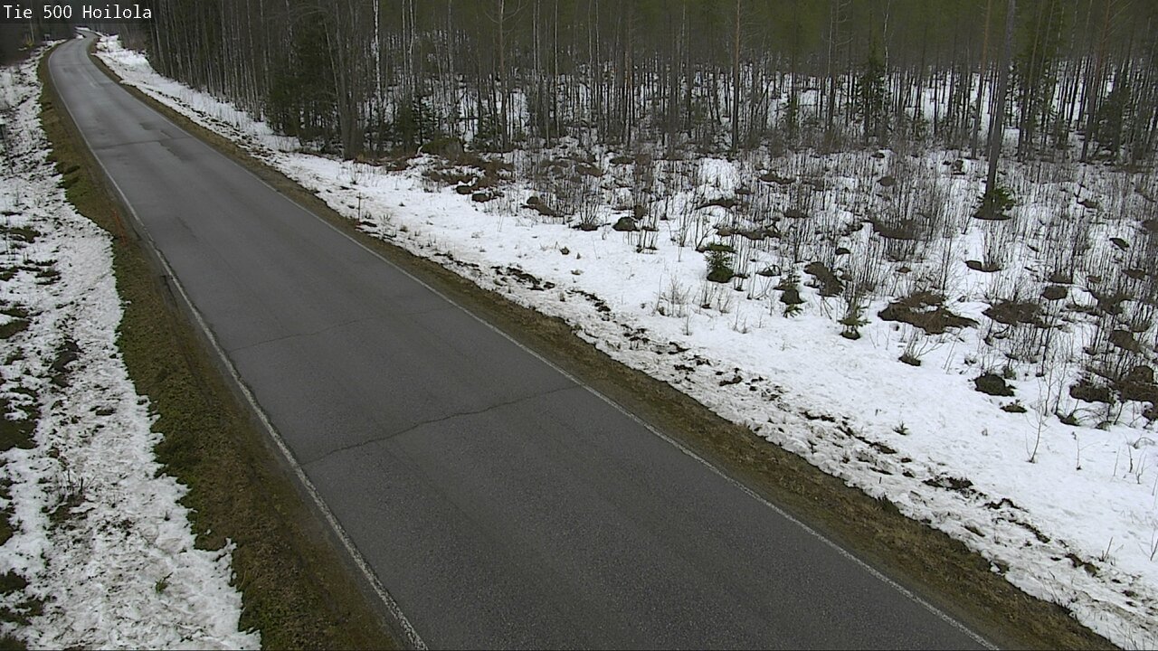 Weather Camera Image Road 500 Joensuu, Hoilola, Joensuu, Pohjois-Karjala