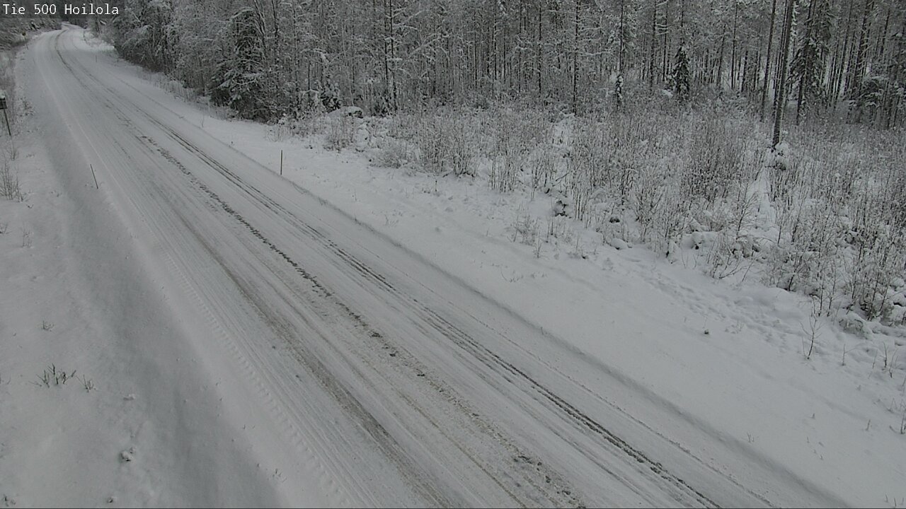 Weather Camera Image Road 500 Joensuu, Hoilola, Joensuu, Pohjois-Karjala