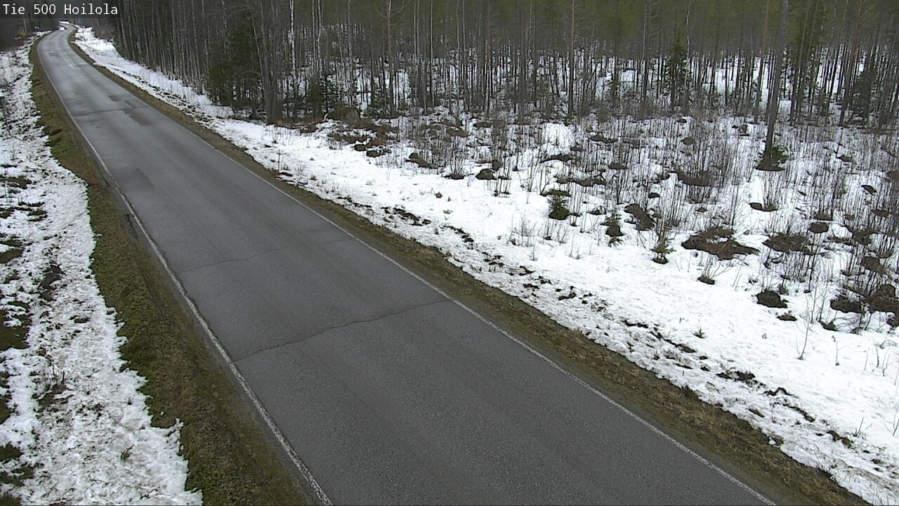 Weather Camera Image Road 500 Joensuu, Hoilola, Joensuu, Pohjois-Karjala