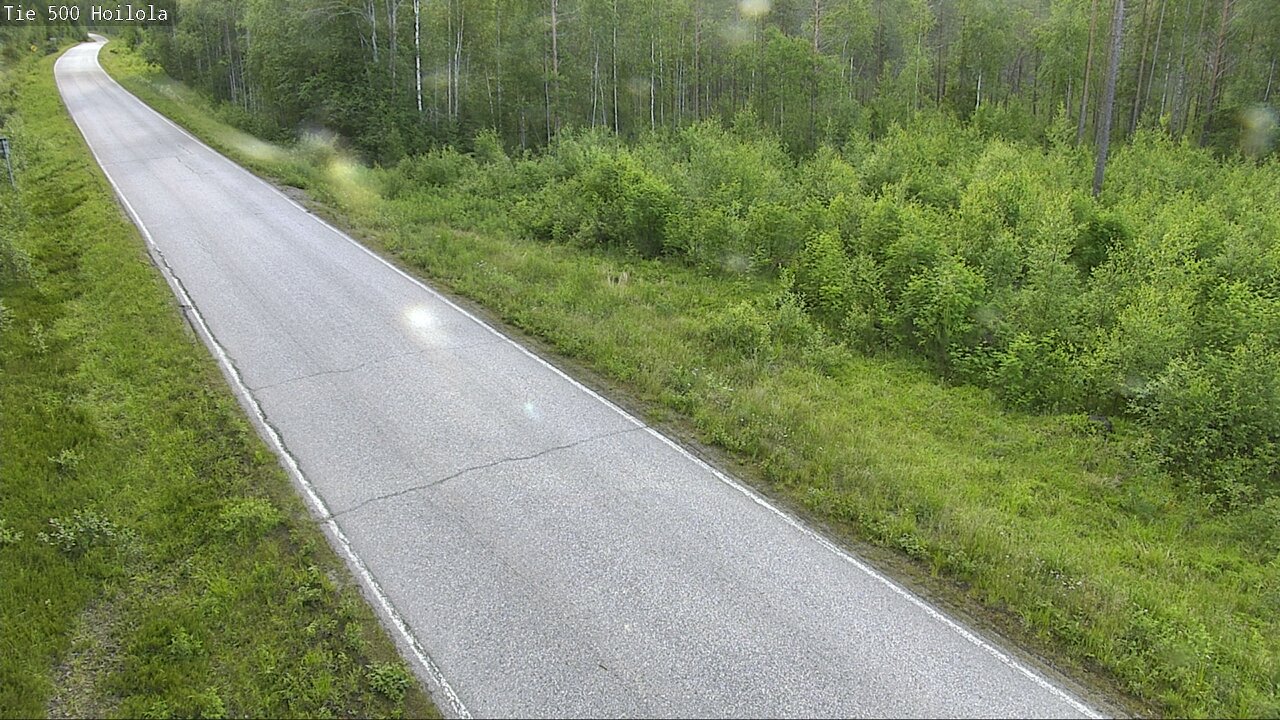 Weather Camera Image Väg 500 Joensuu, Hoilola, Joensuu, Pohjois-Karjala