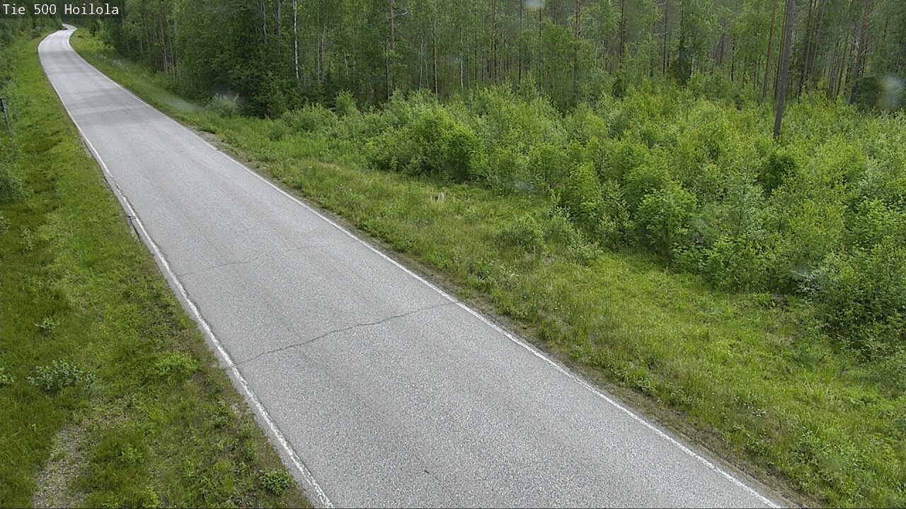 Weather Camera Image Väg 500 Joensuu, Hoilola, Joensuu, Pohjois-Karjala
