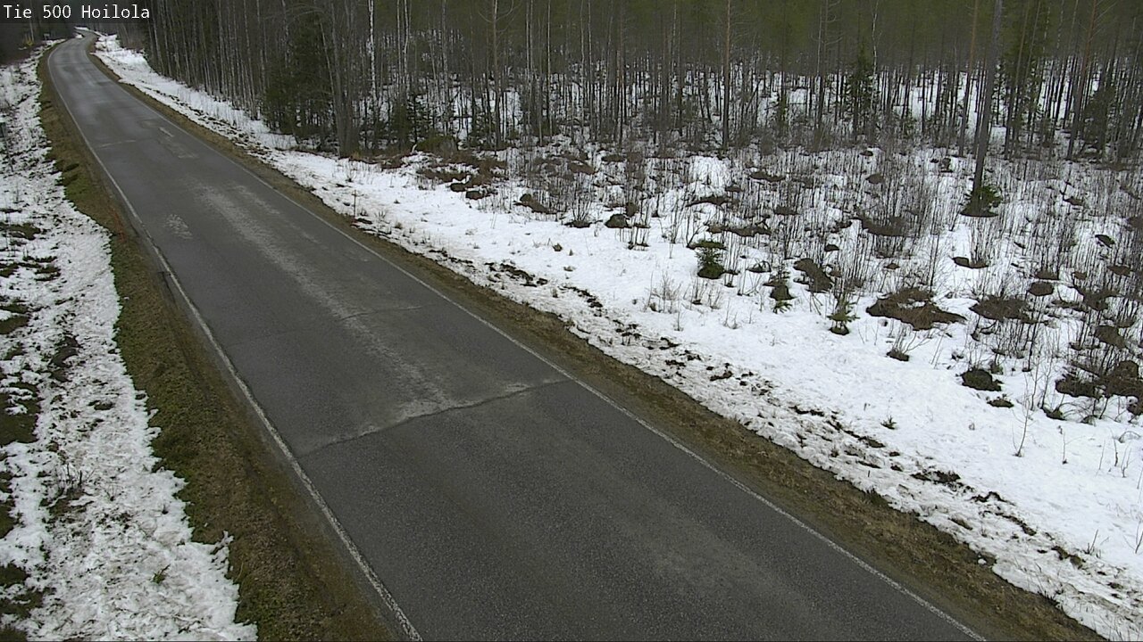 Weather Camera Image Road 500 Joensuu, Hoilola, Joensuu, Pohjois-Karjala