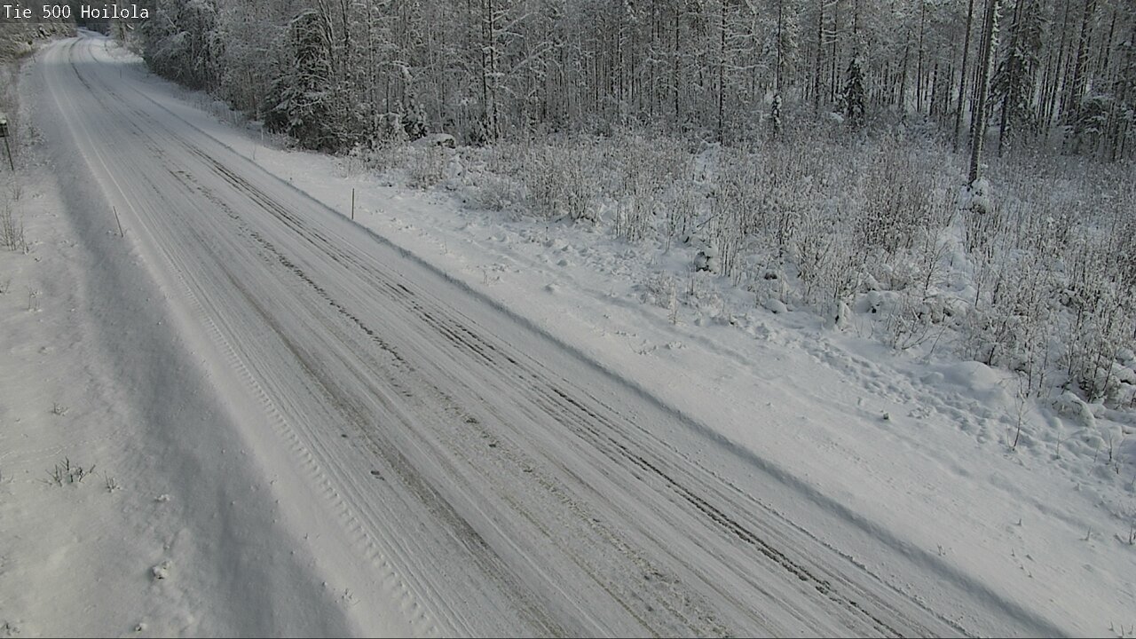 Weather Camera Image Road 500 Joensuu, Hoilola, Joensuu, Pohjois-Karjala