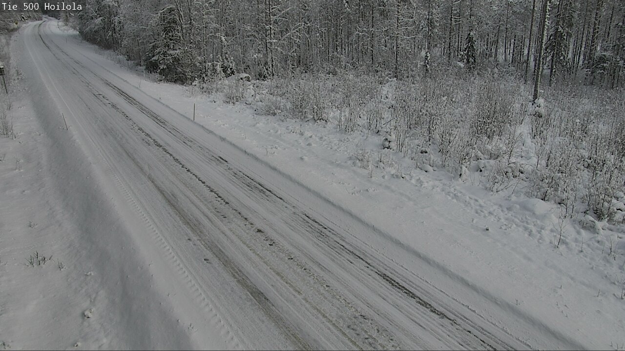 Weather Camera Image Road 500 Joensuu, Hoilola, Joensuu, Pohjois-Karjala