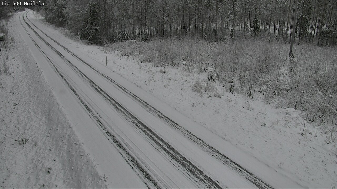 Weather Camera Image Väg 500 Joensuu, Hoilola, Joensuu, Pohjois-Karjala