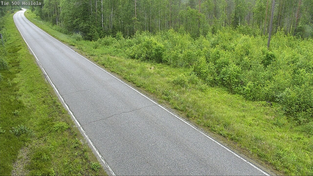 Weather Camera Image Väg 500 Joensuu, Hoilola, Joensuu, Pohjois-Karjala