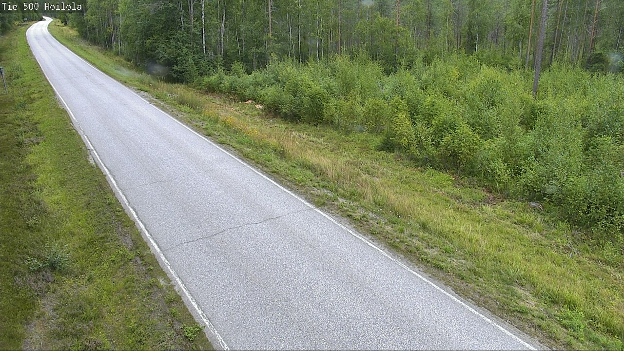 Weather Camera Image Väg 500 Joensuu, Hoilola, Joensuu, Pohjois-Karjala