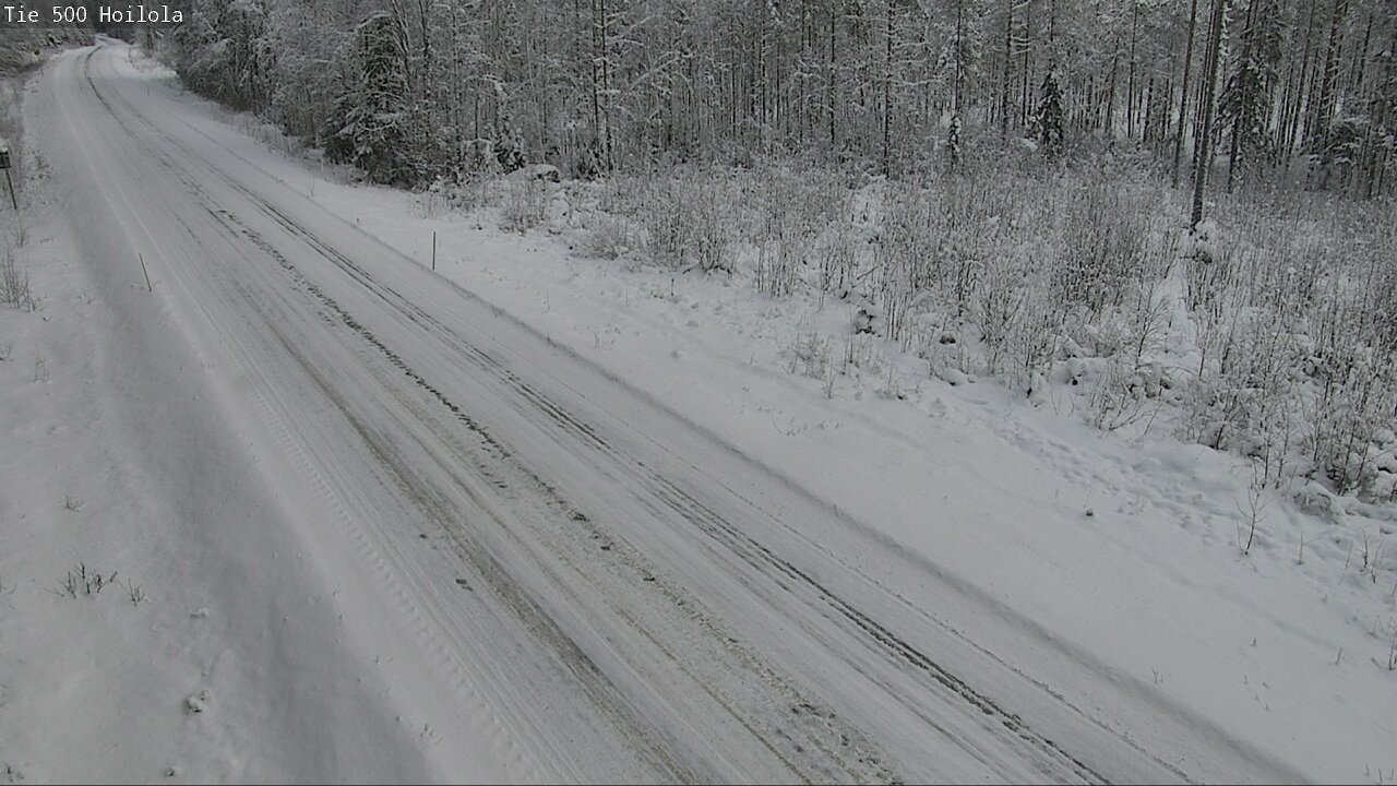 Weather Camera Image Road 500 Joensuu, Hoilola, Joensuu, Pohjois-Karjala
