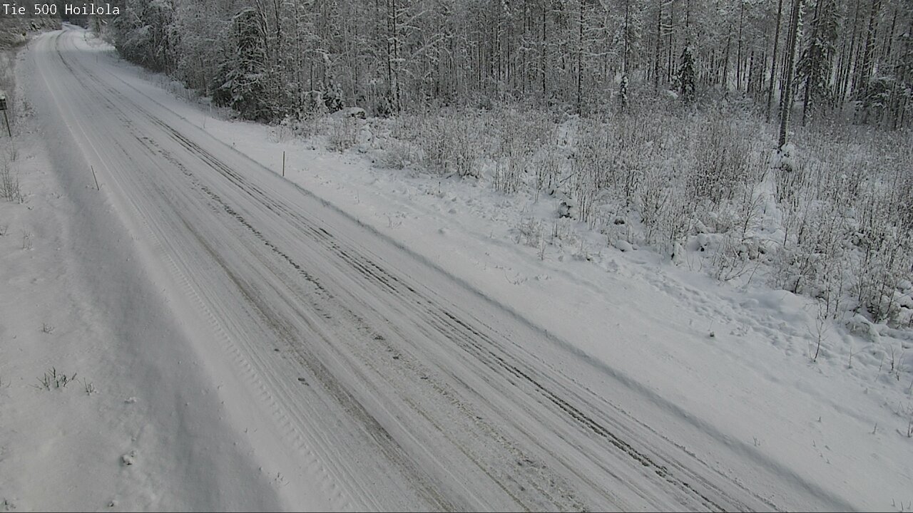Weather Camera Image Väg 500 Joensuu, Hoilola, Joensuu, Pohjois-Karjala