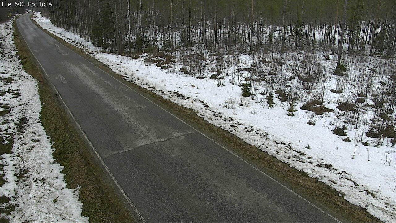 Weather Camera Image Road 500 Joensuu, Hoilola, Joensuu, Pohjois-Karjala