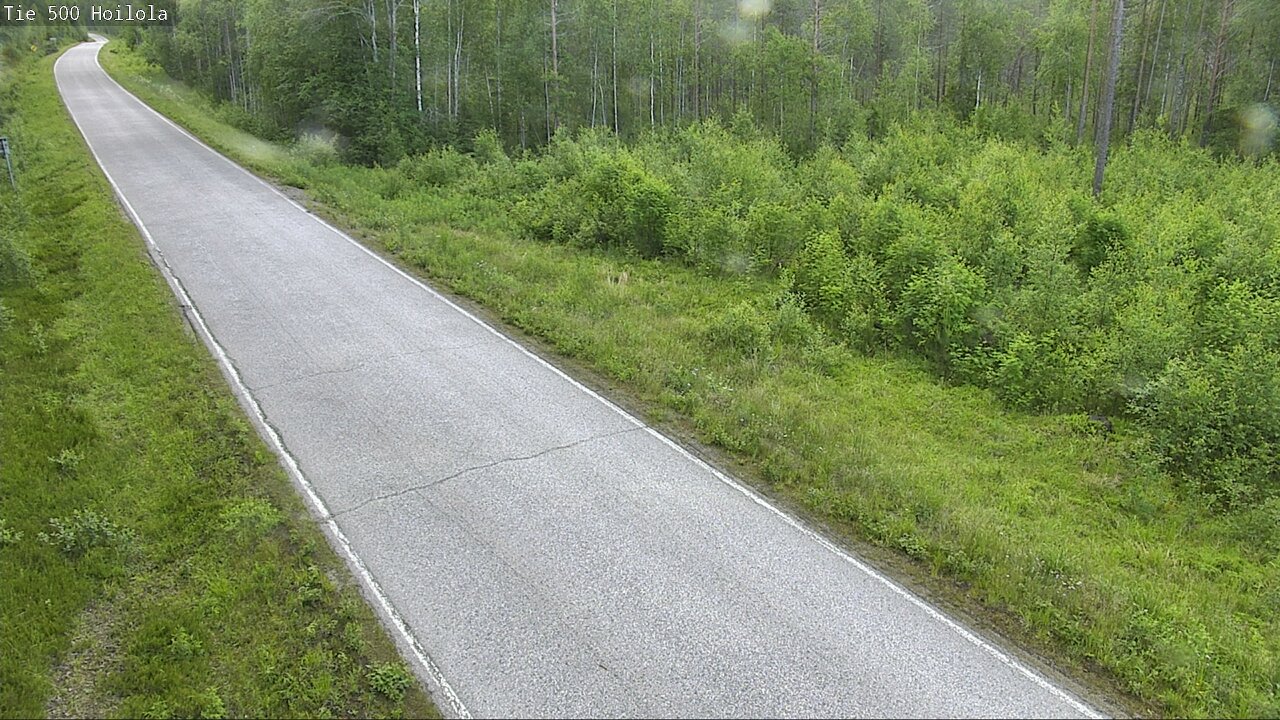 Weather Camera Image Väg 500 Joensuu, Hoilola, Joensuu, Pohjois-Karjala