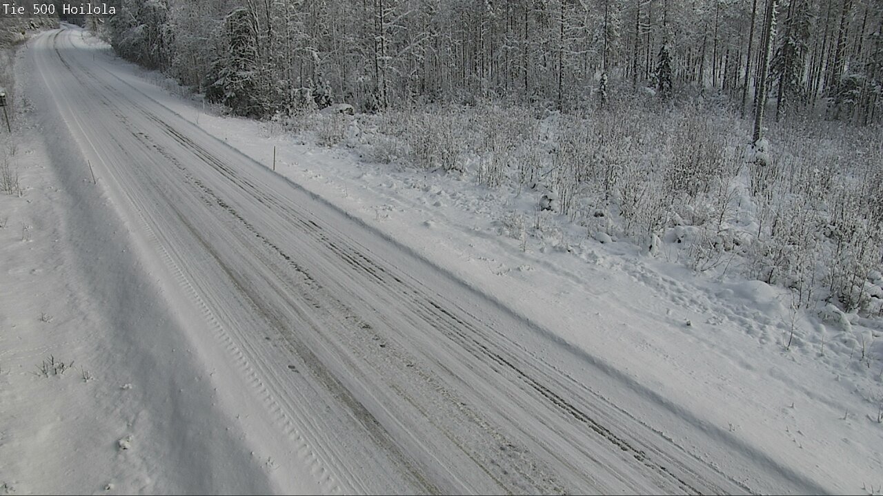 Weather Camera Image Road 500 Joensuu, Hoilola, Joensuu, Pohjois-Karjala