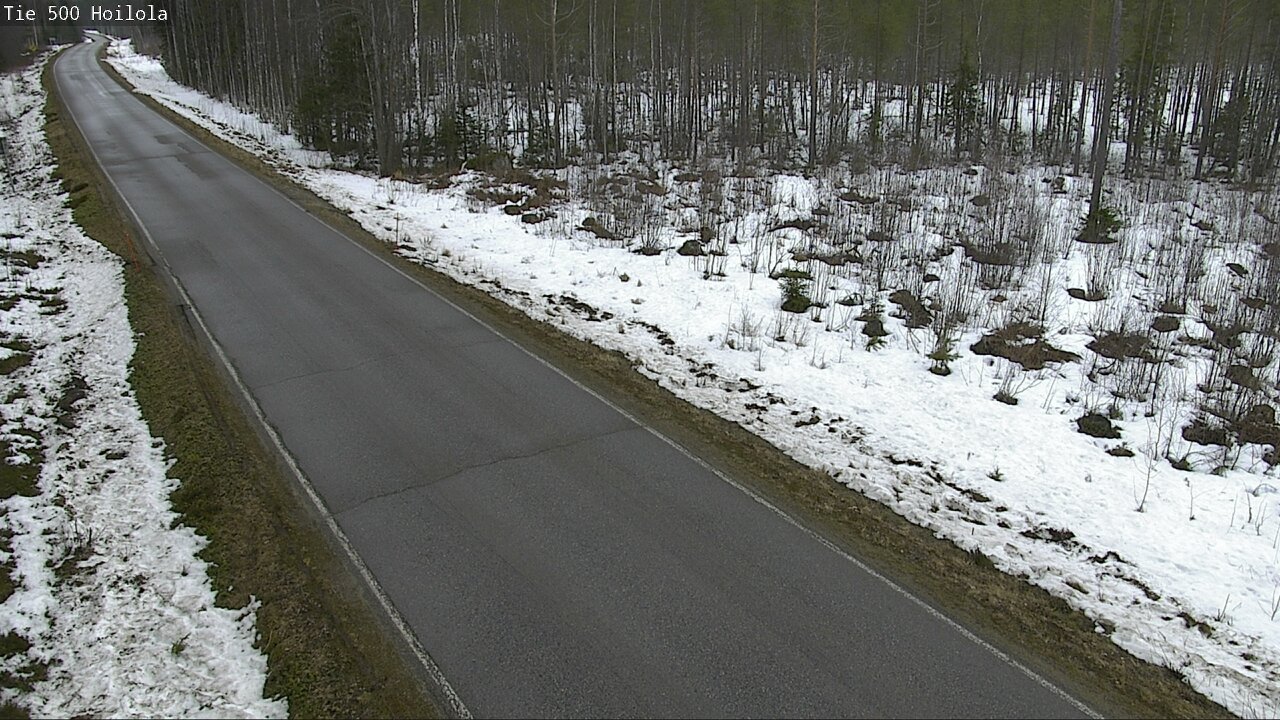 Weather Camera Image Road 500 Joensuu, Hoilola, Joensuu, Pohjois-Karjala