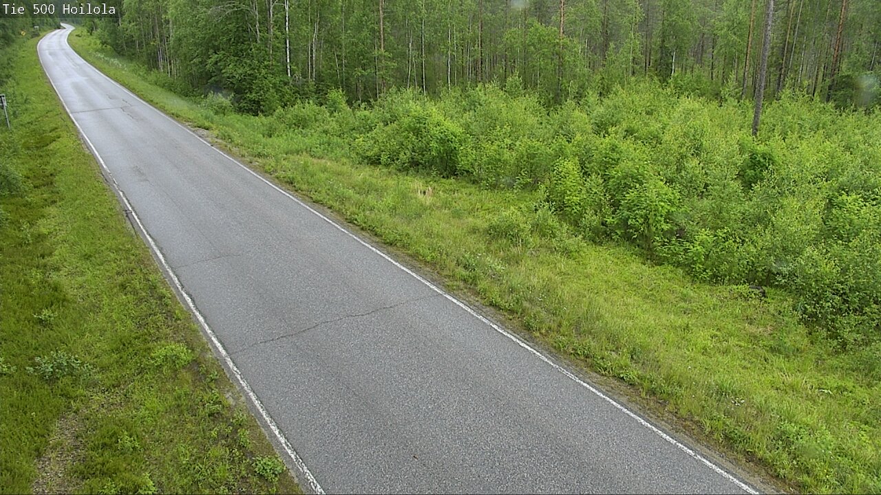 Weather Camera Image Väg 500 Joensuu, Hoilola, Joensuu, Pohjois-Karjala