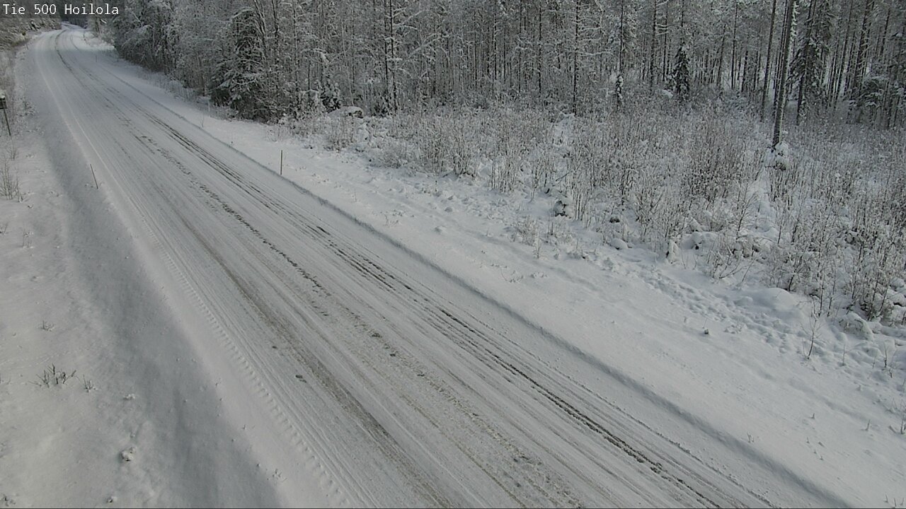 Weather Camera Image Road 500 Joensuu, Hoilola, Joensuu, Pohjois-Karjala