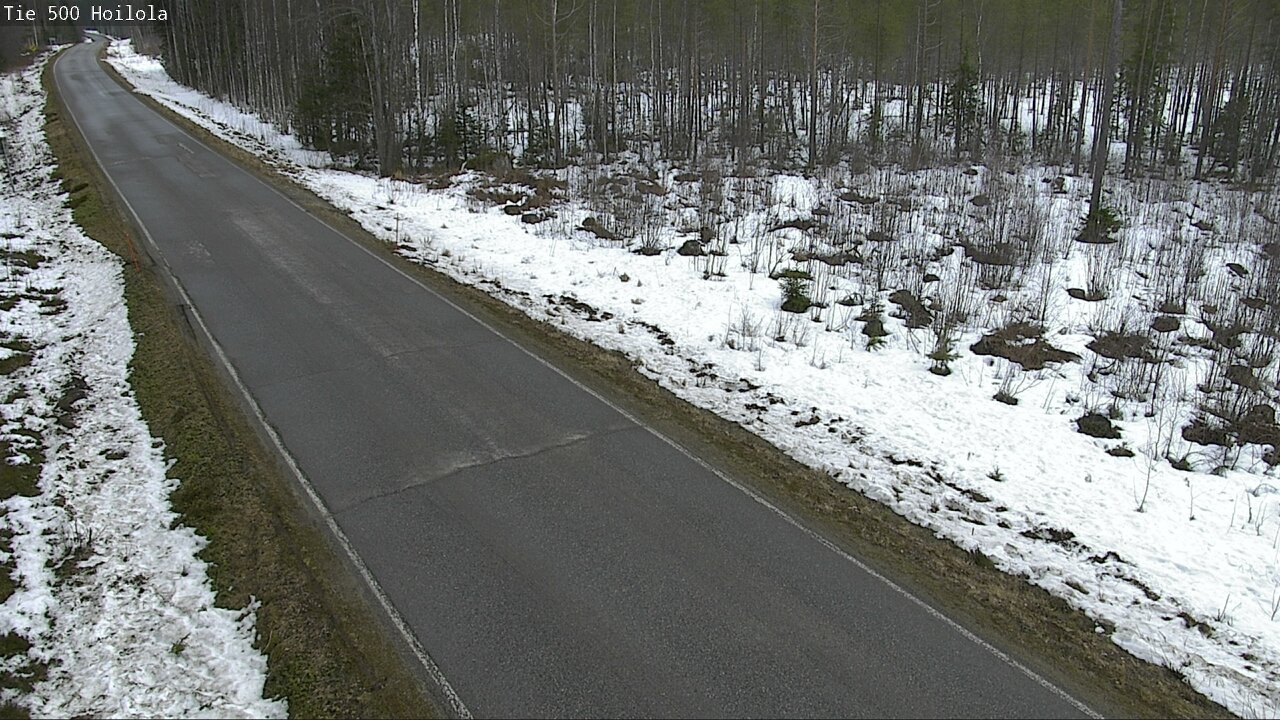 Weather Camera Image Road 500 Joensuu, Hoilola, Joensuu, Pohjois-Karjala