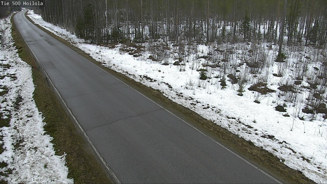 Weather Camera Image Road 500 Joensuu, Hoilola, Joensuu, Pohjois-Karjala
