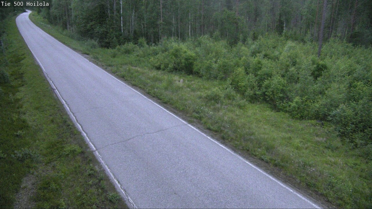 Weather Camera Image Väg 500 Joensuu, Hoilola, Joensuu, Pohjois-Karjala
