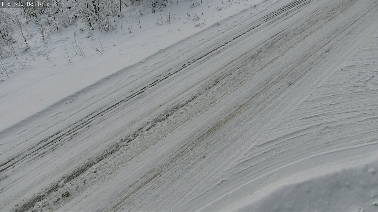 Weather Camera Image Väg 500 Joensuu, Hoilola, Joensuu, Pohjois-Karjala