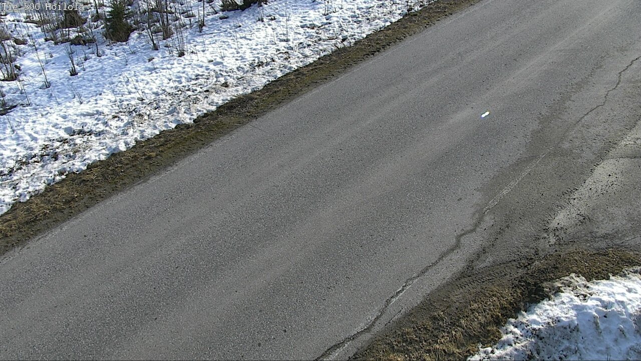 Weather Camera Image Väg 500 Joensuu, Hoilola, Joensuu, Pohjois-Karjala