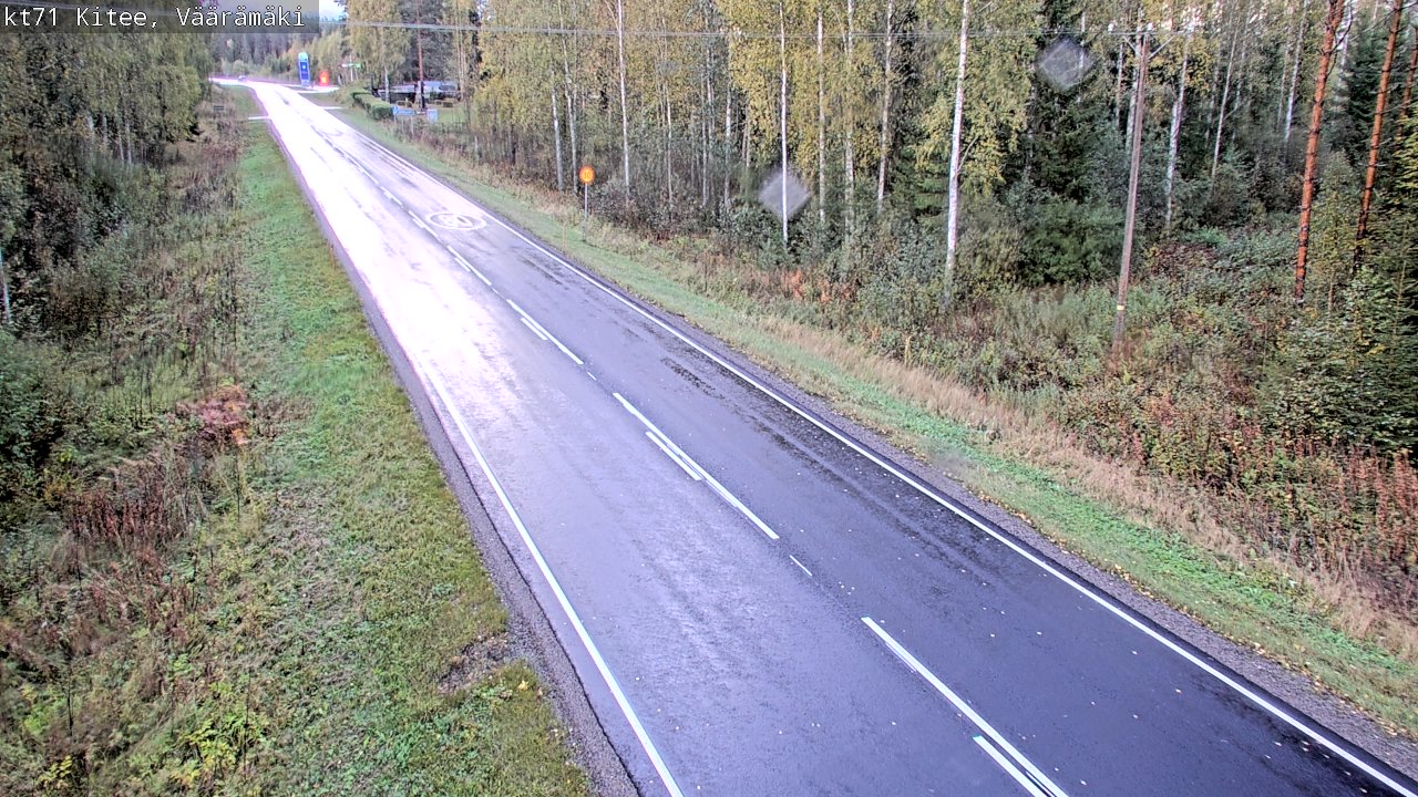 Weather Camera Image Road 71 Väärämäki, Kitee, Pohjois-Karjala