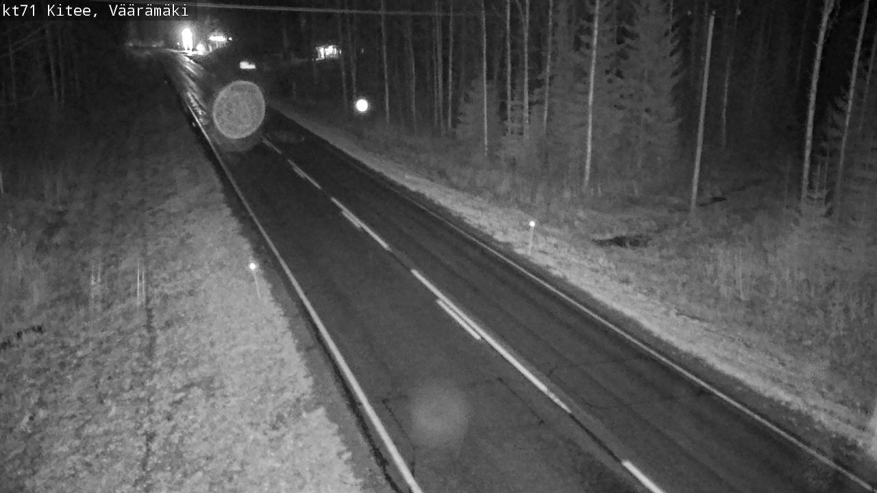 Kelikamerat Kuva Tie 71 Kitee, Väärämäki, Kitee, Pohjois-Karjala