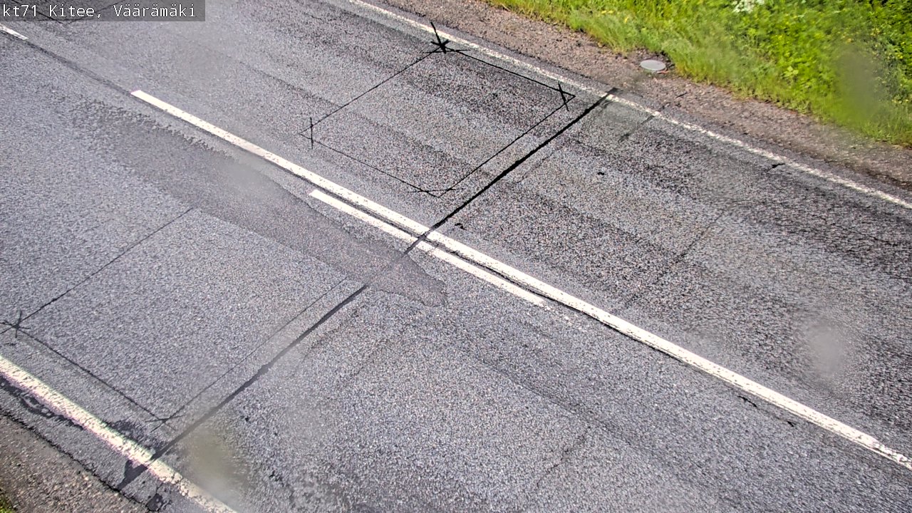 Kelikamerat Kuva Tie 71 Kitee, Väärämäki, Kitee, Pohjois-Karjala