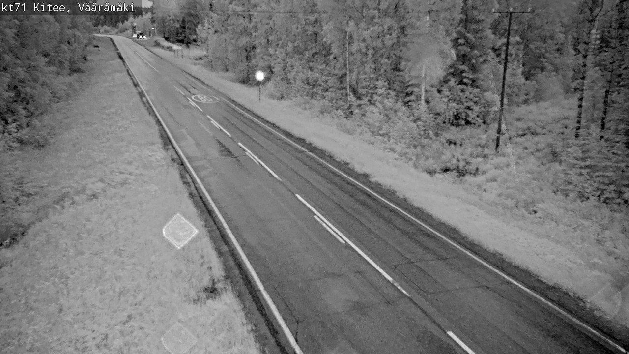 Kelikamerat Kuva Tie 71 Kitee, Väärämäki, Kitee, Pohjois-Karjala