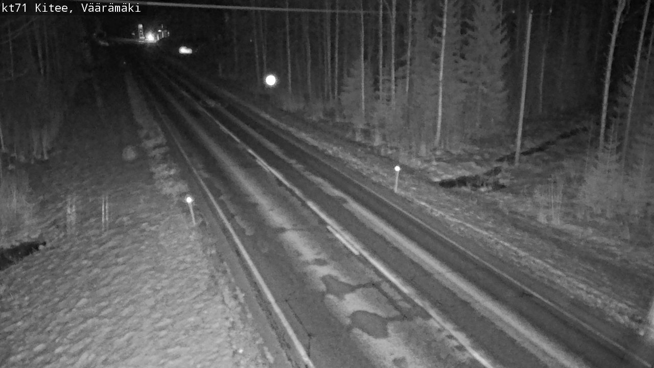 Kelikamerat Kuva Tie 71 Kitee, Väärämäki, Kitee, Pohjois-Karjala