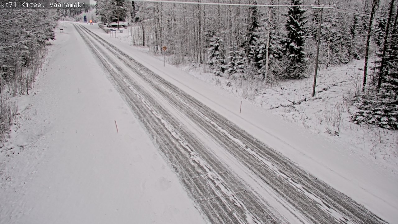 Kelikamerat Kuva Tie 71 Kitee, Väärämäki, Kitee, Pohjois-Karjala