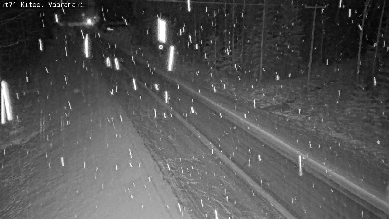 Kelikamerat Kuva Tie 71 Kitee, Väärämäki, Kitee, Pohjois-Karjala