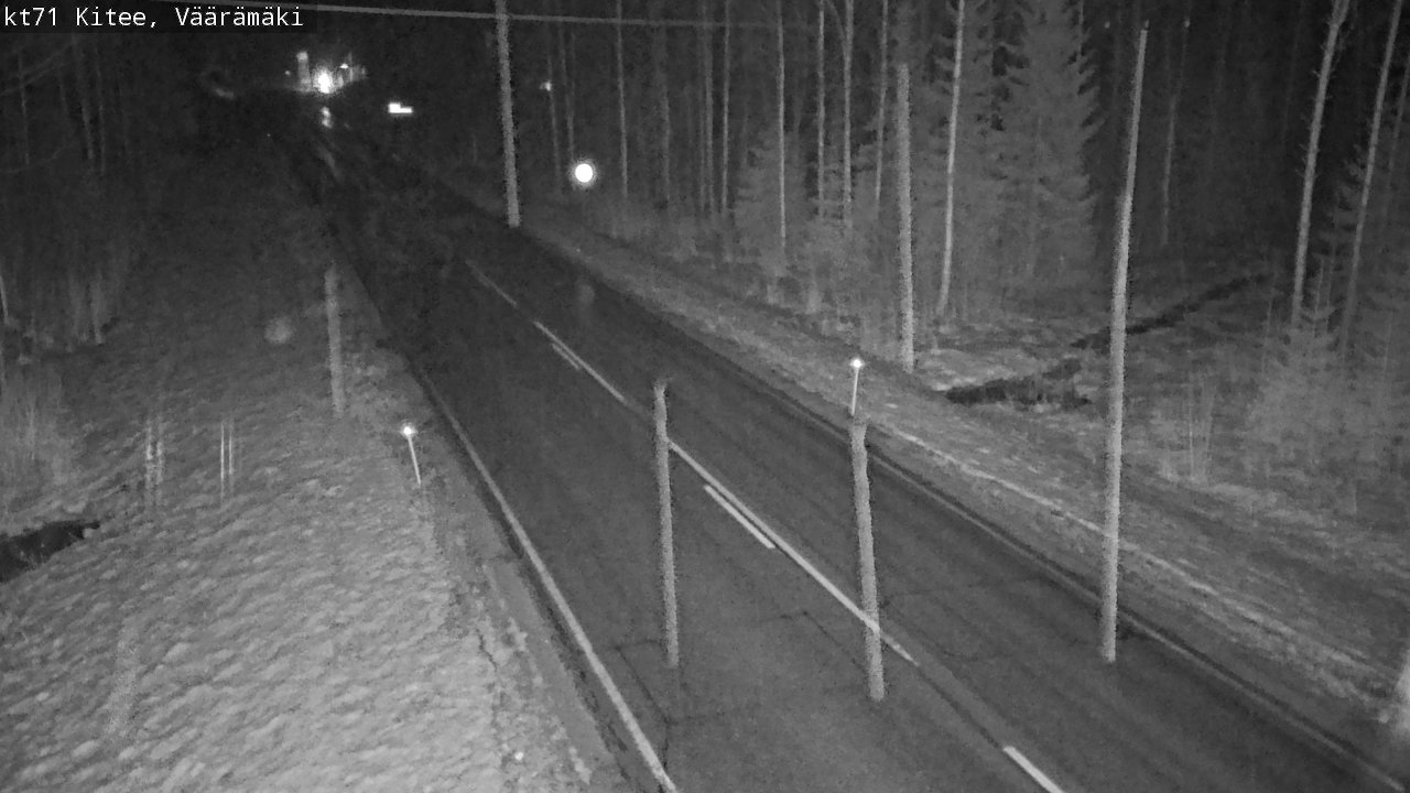 Kelikamerat Kuva Tie 71 Kitee, Väärämäki, Kitee, Pohjois-Karjala