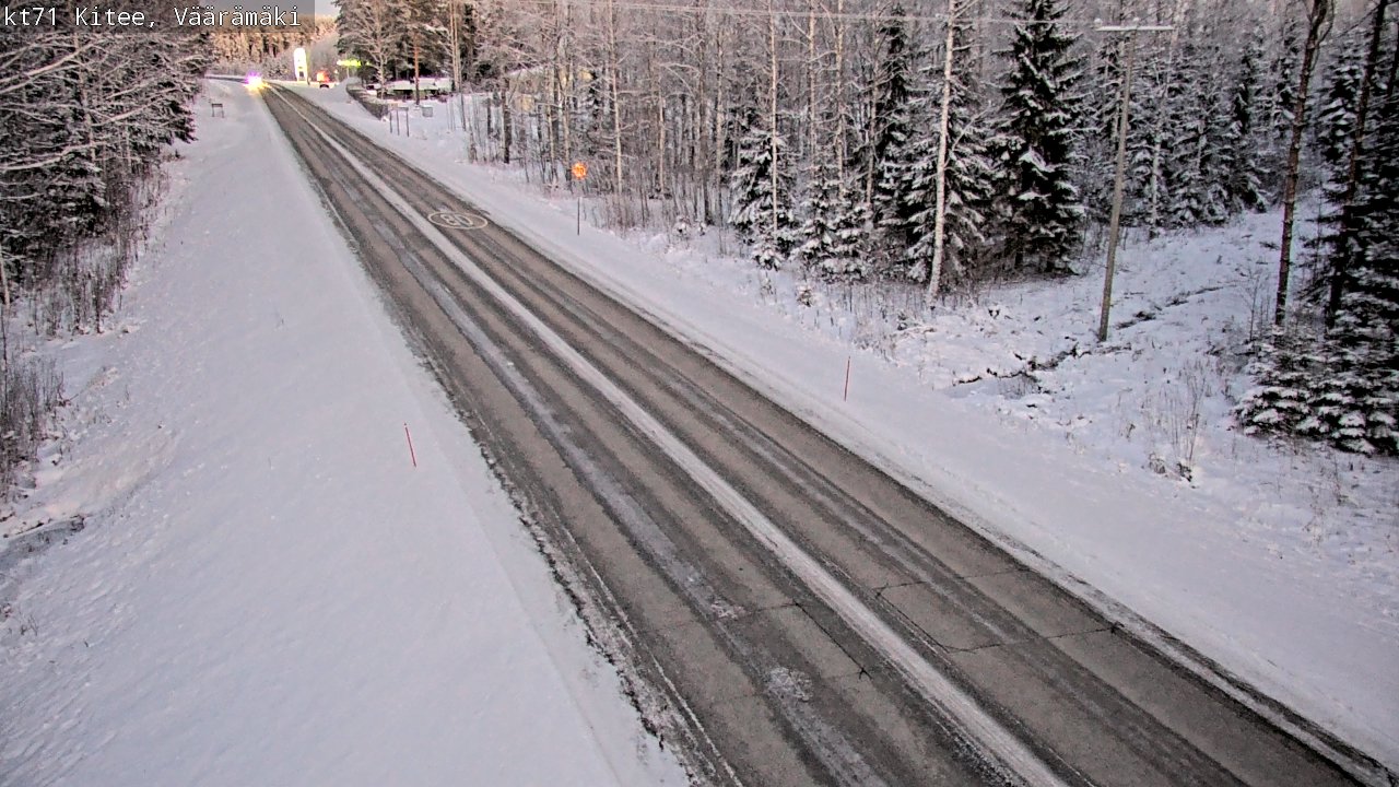 Kelikamerat Kuva Tie 71 Kitee, Väärämäki, Kitee, Pohjois-Karjala