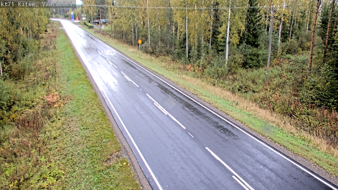 Kelikamerat Kuva Tie 71 Kitee, Väärämäki, Kitee, Pohjois-Karjala