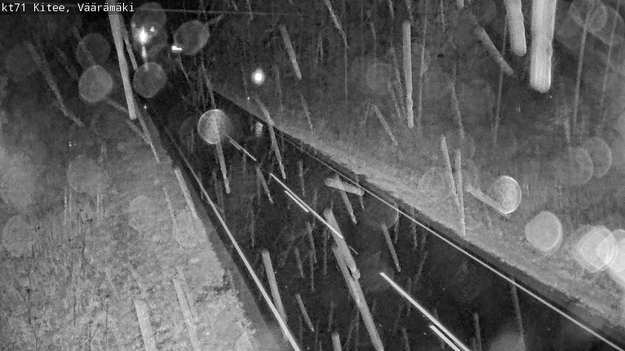 Kelikamerat Kuva Tie 71 Kitee, Väärämäki, Kitee, Pohjois-Karjala
