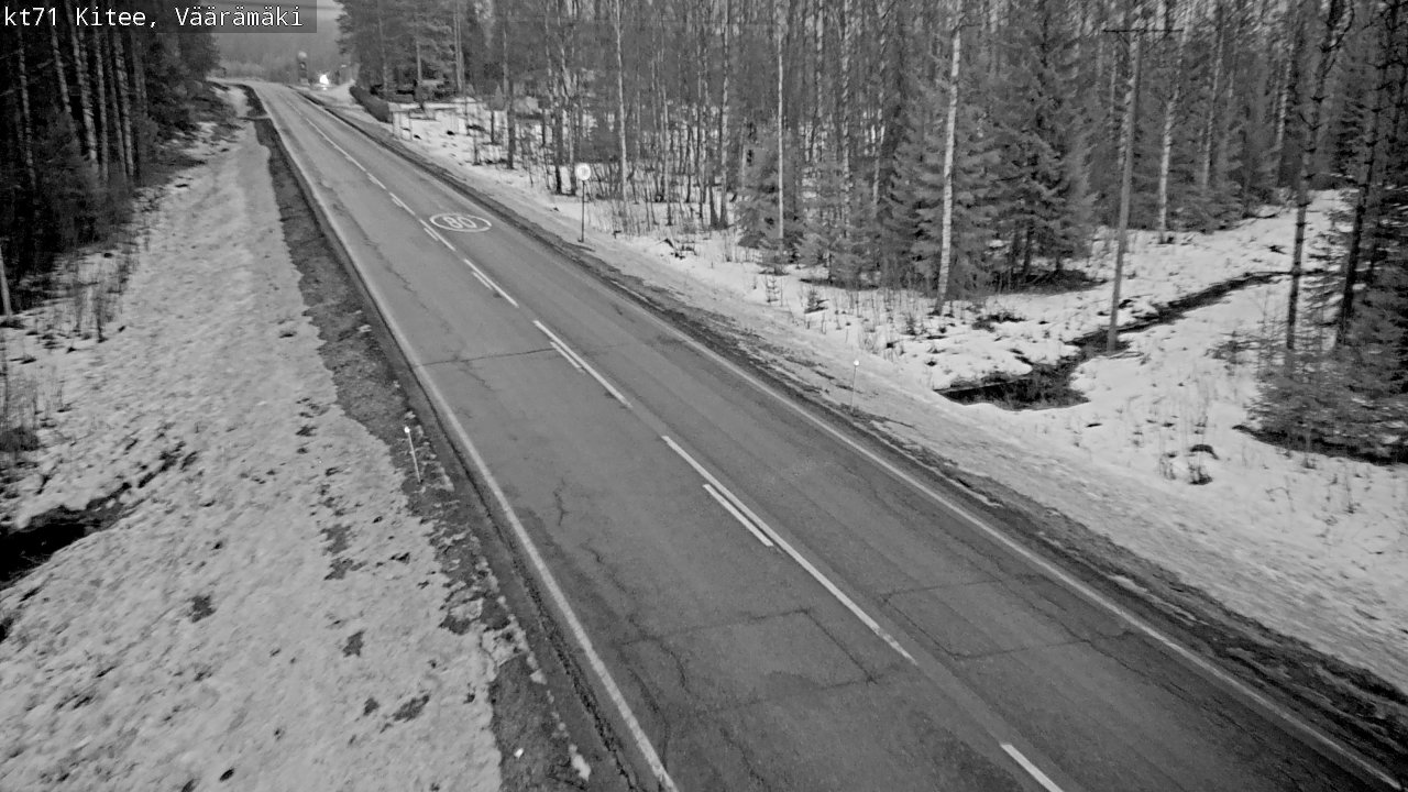 Kelikamerat Kuva Tie 71 Kitee, Väärämäki, Kitee, Pohjois-Karjala