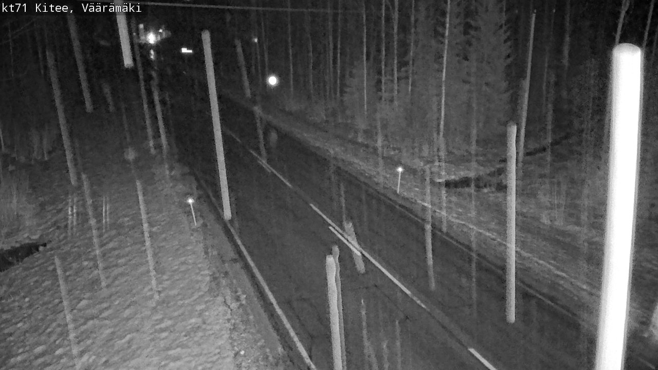 Kelikamerat Kuva Tie 71 Kitee, Väärämäki, Kitee, Pohjois-Karjala