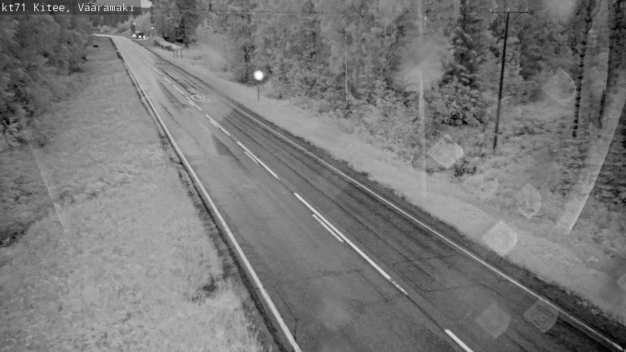 Kelikamerat Kuva Tie 71 Kitee, Väärämäki, Kitee, Pohjois-Karjala
