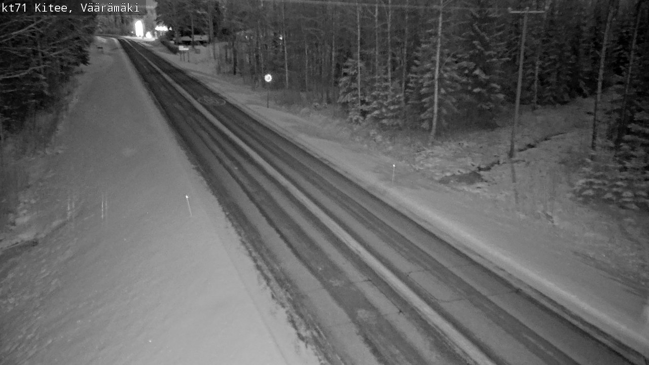 Kelikamerat Kuva Tie 71 Kitee, Väärämäki, Kitee, Pohjois-Karjala