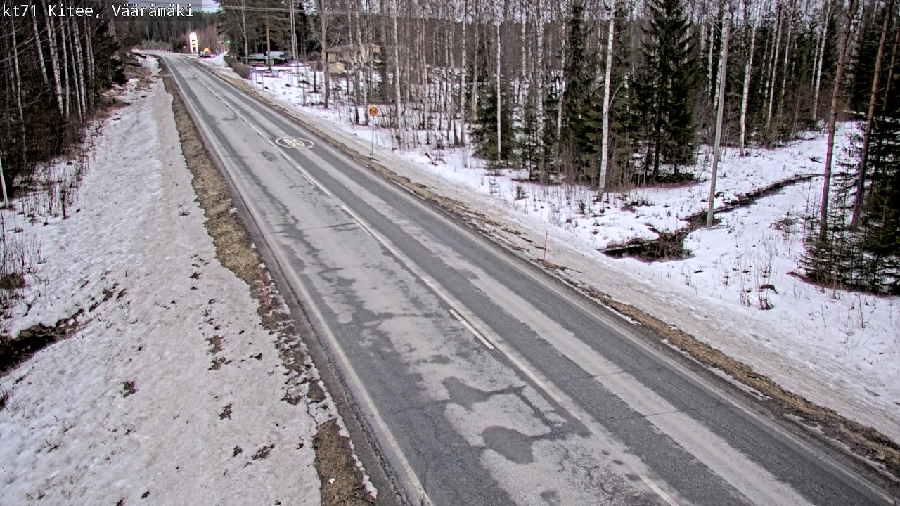 Kelikamerat Kuva Tie 71 Kitee, Väärämäki, Kitee, Pohjois-Karjala