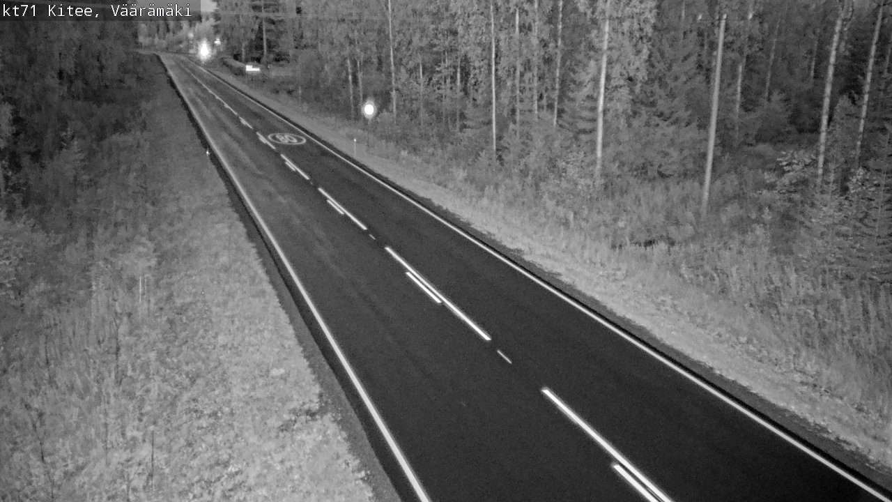 Kelikamerat Kuva Tie 71 Kitee, Väärämäki, Kitee, Pohjois-Karjala