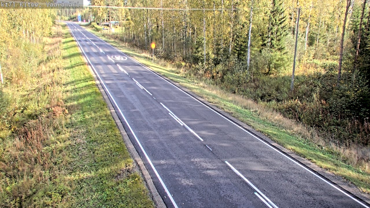 Kelikamerat Kuva Tie 71 Kitee, Väärämäki, Kitee, Pohjois-Karjala