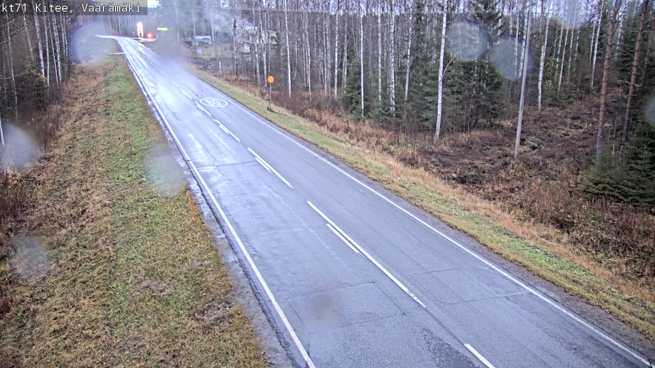 Kelikamerat Kuva Tie 71 Kitee, Väärämäki, Kitee, Pohjois-Karjala